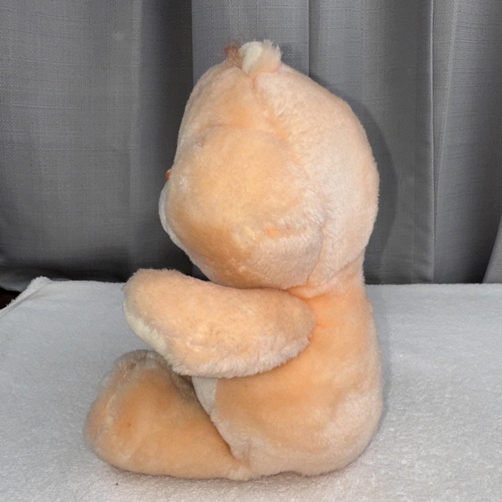Vintage 1983 Care Bears 14" FRIEND BEAR Plush Stuffed Bear Kenner American Greet - Picture 2 of 5